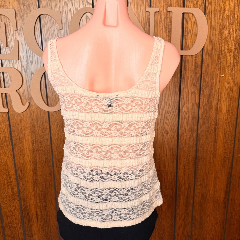 Pink Coquette Fairycore Lace Tank Top Forever 21 Women S Ruffle Romantic Y2K - Picture 5 of 7